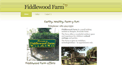 Desktop Screenshot of fiddlewoodfarm.com